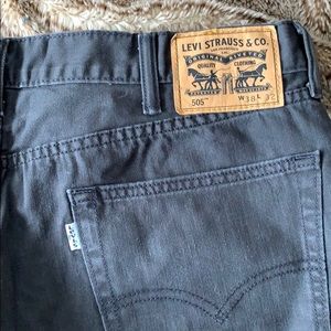 Levi 505 gray jeans